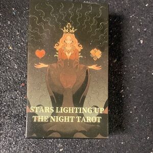 Stars Lighting Up the Night Tarot Deck - Black and Brown